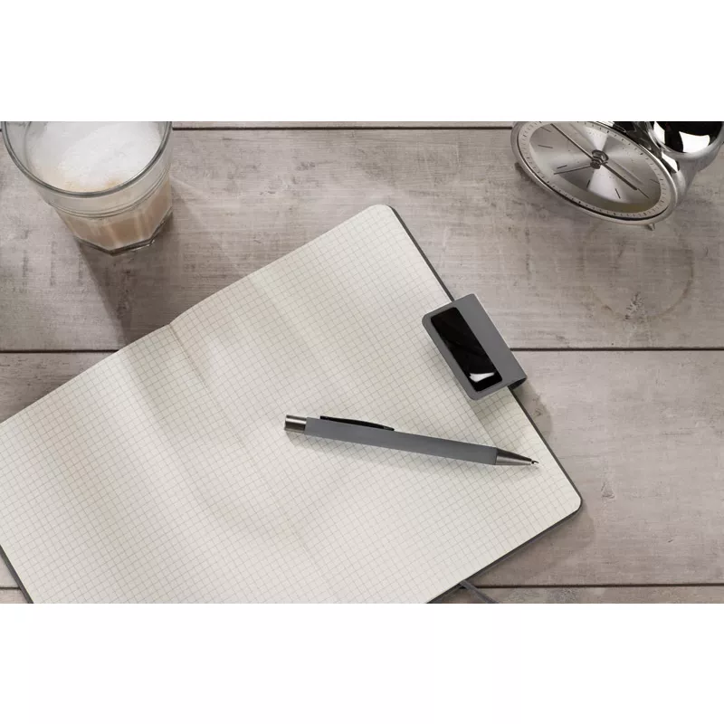 Notes 96 kartek w kratkę NORO A5 - grafitowy (18217-15)