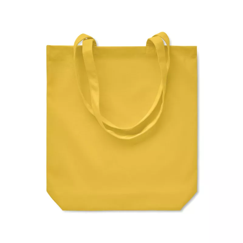 Torba bawełniana na zakupy 270 g/m² RASSA COLOURED - Zólty (MO6442-08)