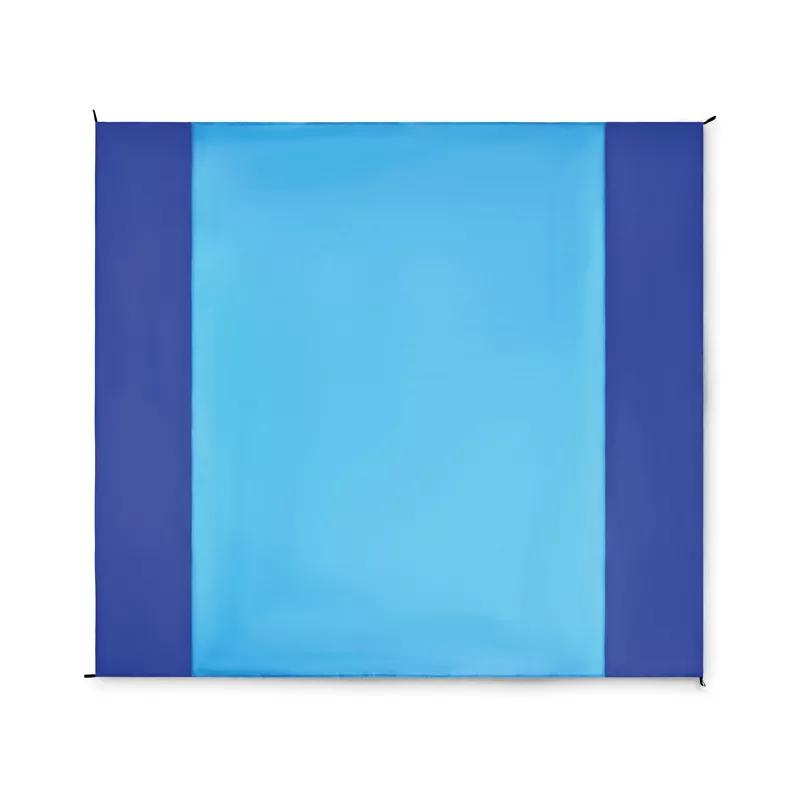Mata plażowa duża z poliestru 200x210 cm NOSAND - Turkusowy (MO2882-12)
