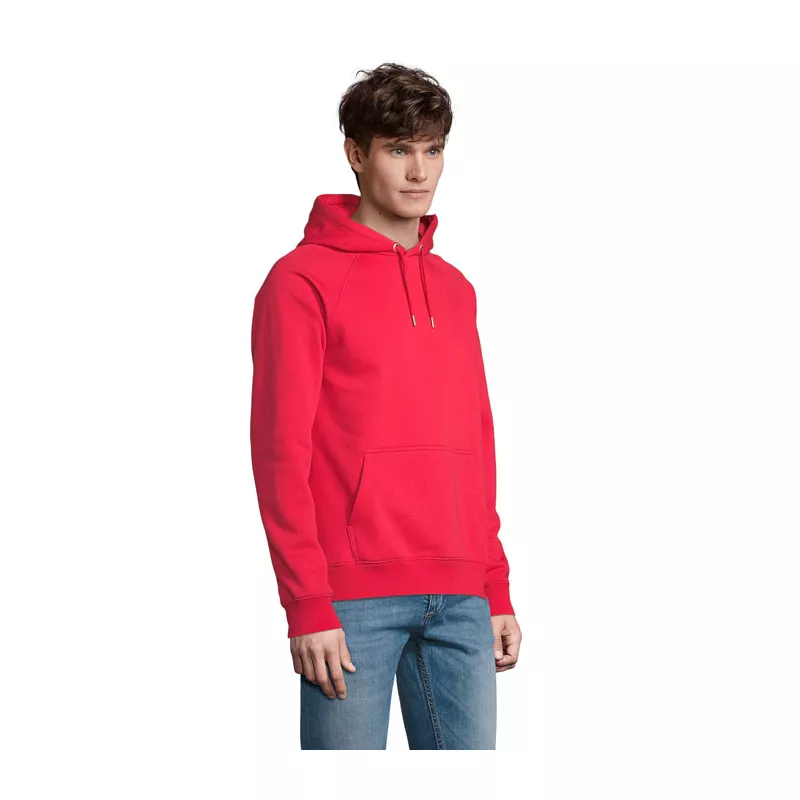 Bluza unisex organiczna 280 g/m² Sol's STELLAR - Czerwony (S03568-RD)