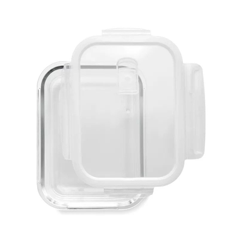Lunchbox szklany hermetyczny 900 ml PRAGA LUNCHBOX - Przezroczysty (MO9923-22)