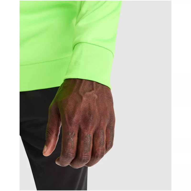 Epiro bluza unisex z długim rękawem i zamkiem błyskawicznym 1/4 200 g/m² - Żółty (R1115-YELLOW)