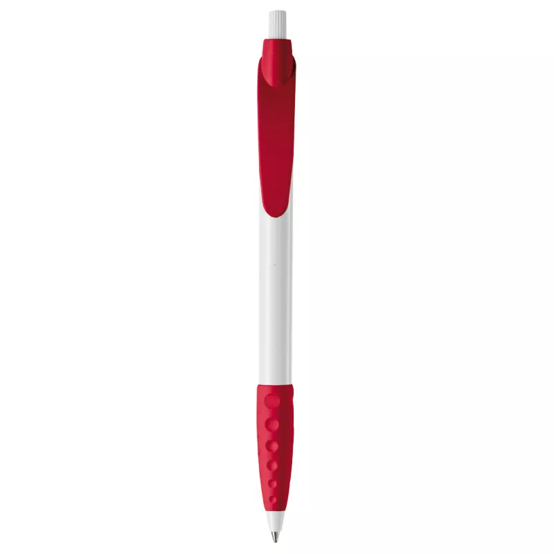 Długopis plastikowy (ABS) Cosmo - biało / czerwony (LT87622-N0121)