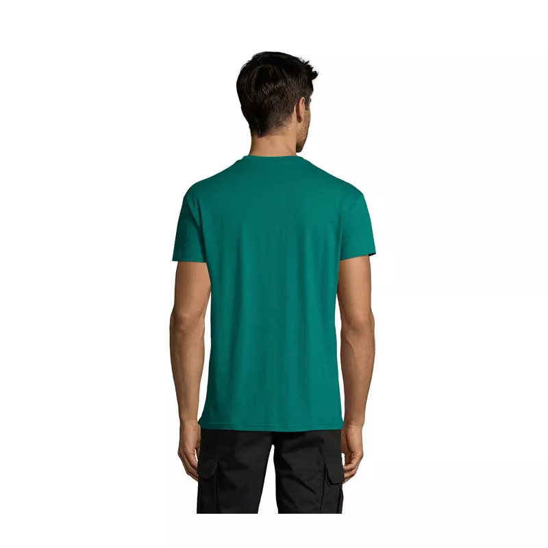 Koszulka unisex bawełniana 150 g/m² Sol's REGENT - Emerald (S11380-EM)
