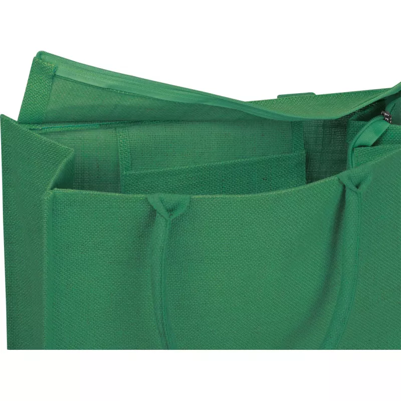 Torba jutowa WESTMINSTER - zielony (557209)