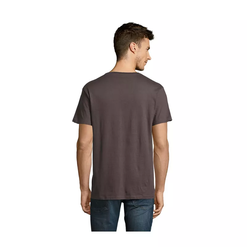 Koszulka męska V-neck 150 g/m² Sol's VICTORY - Ciemny Szary (S11150-DG)