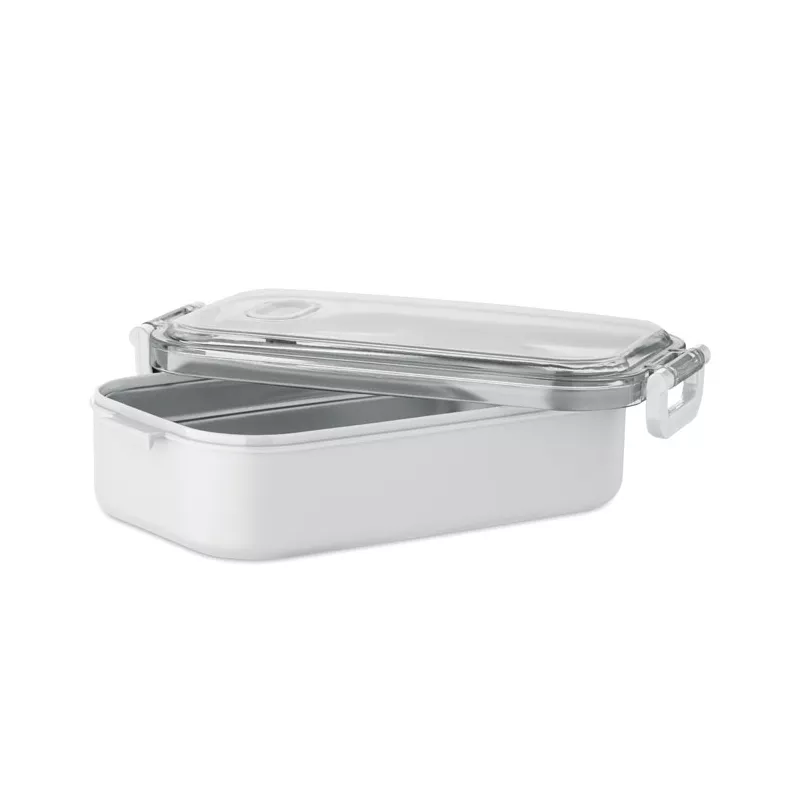 Lunchbox z PP ze stalowym wkładem 750 ml HOAGIE - Bialy (MO2770-06)