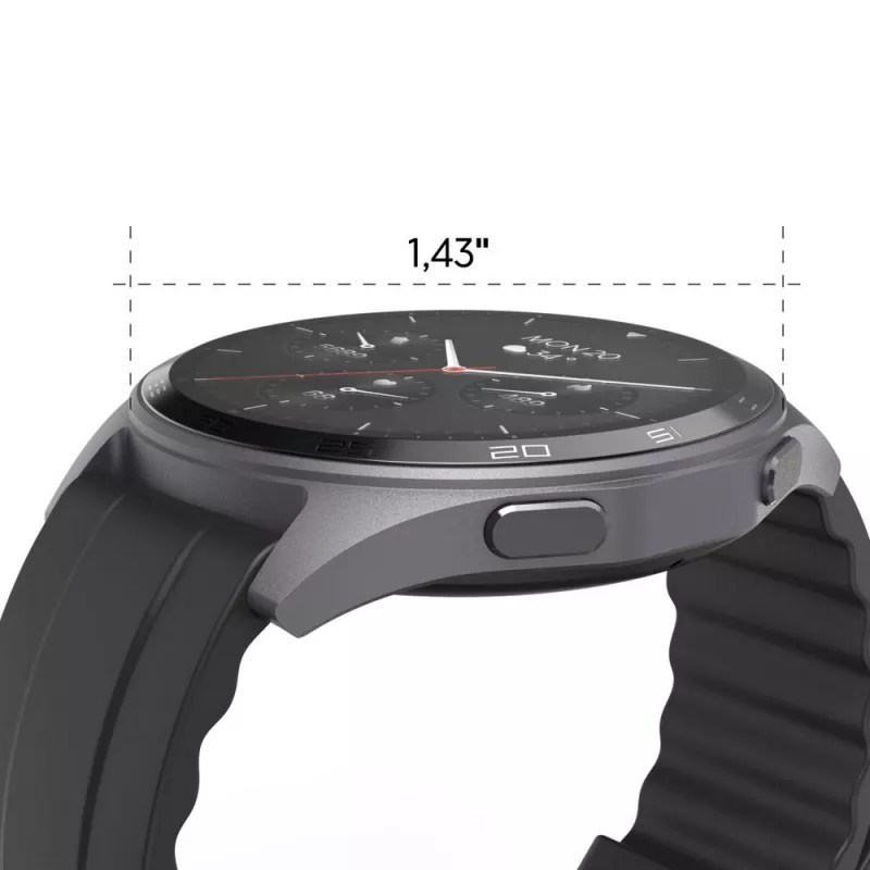 Monitor Aktywności Hama Smartwatch 7010 - czarny (VH033-03)