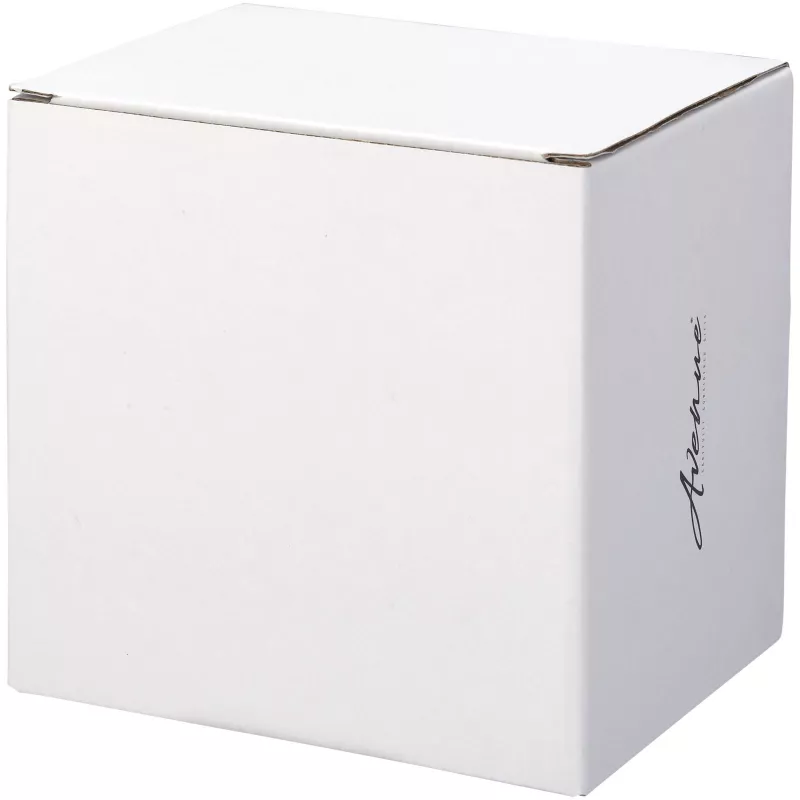 Ceramiczny kubek Hearth z drewnianym wiekiem/spodeczkiem - Czarny-Czerwony (10046602)