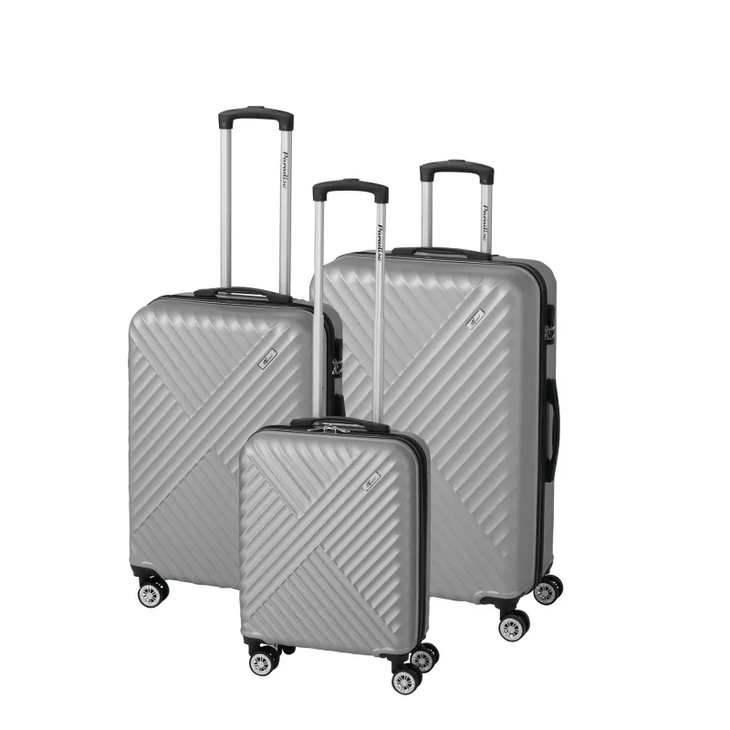Zestaw walizek KINGSTON - srebrny (56-2220001)