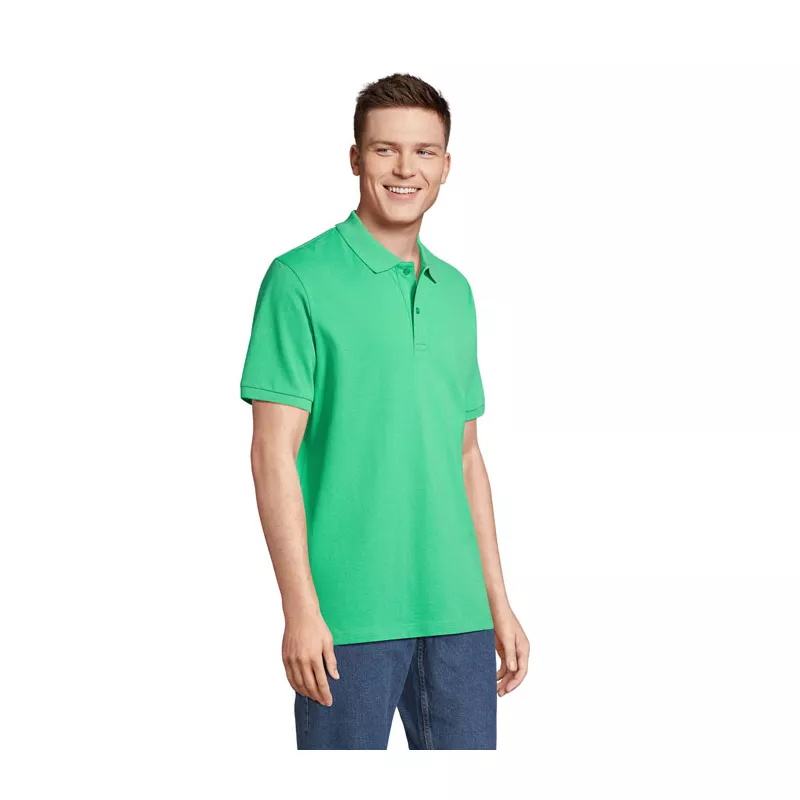 Koszulka polo organiczna 210 g/m² Sol's PEGASE - Wiosenna Zieleń (S04242-EO)