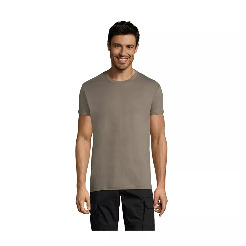 Koszulka unisex bawełniana 150 g/m² Sol's REGENT - Zinc (S11380-ZI)
