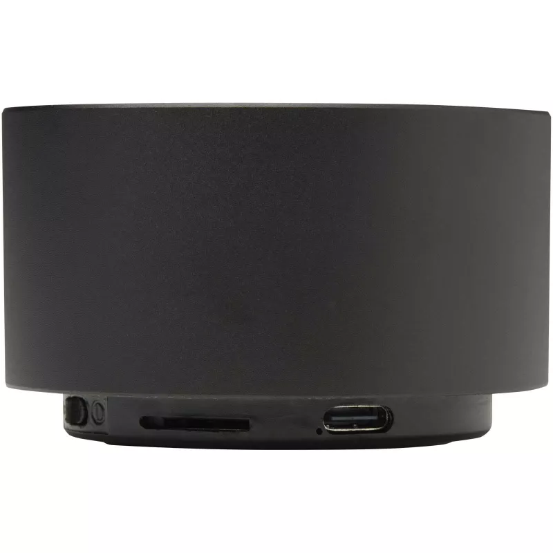 Ankaa bezprzewodowy głośnik Bluetooth® o mocy 3 W z recyklingowanego aluminium - Czarny (12448690)