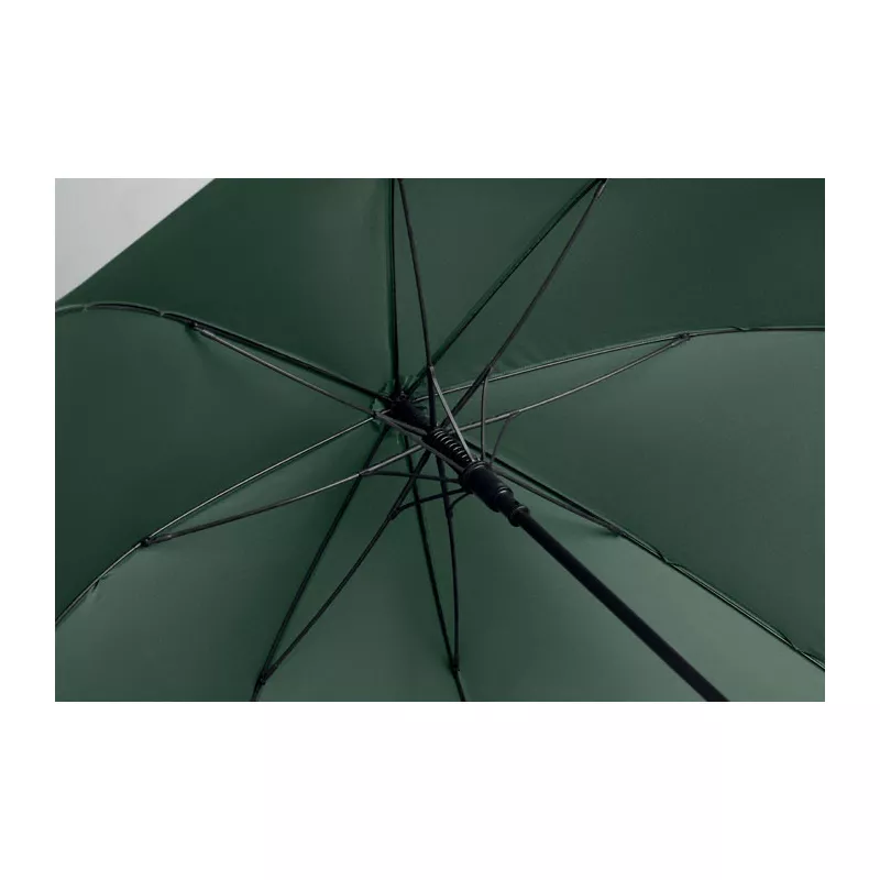 Parasol automatyczny 27" z drewnianą rączką RAYNA - Zielony (MO3220-09)