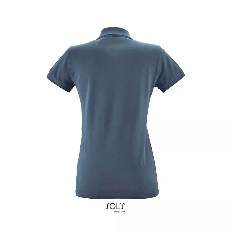 Polo damskie piqué 180 g/m² Sol's PERFECT WOMEN - Niebieski Łupkowy (S11347-SL)