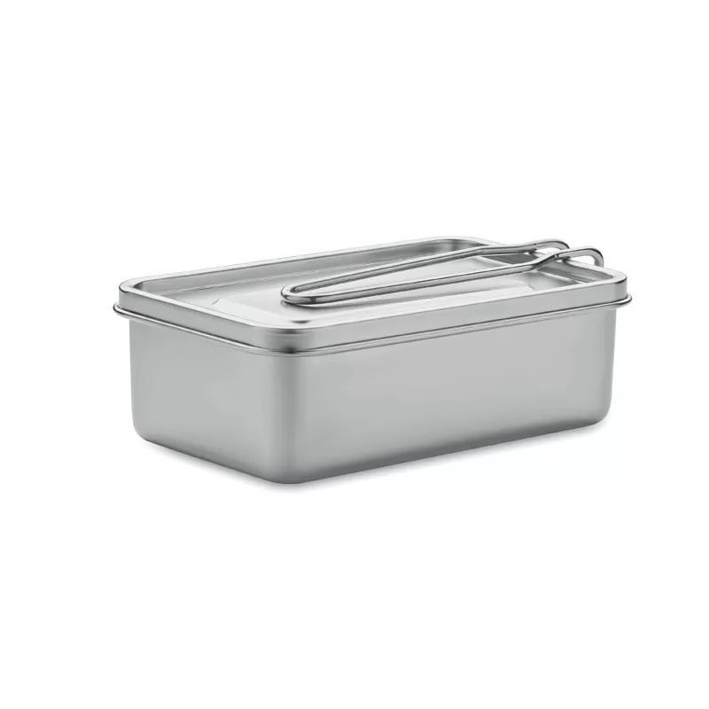 Lunchbox ze stali nierdzewnej 750 ml TAMELUNCH - Srebrny (MO2224-14)