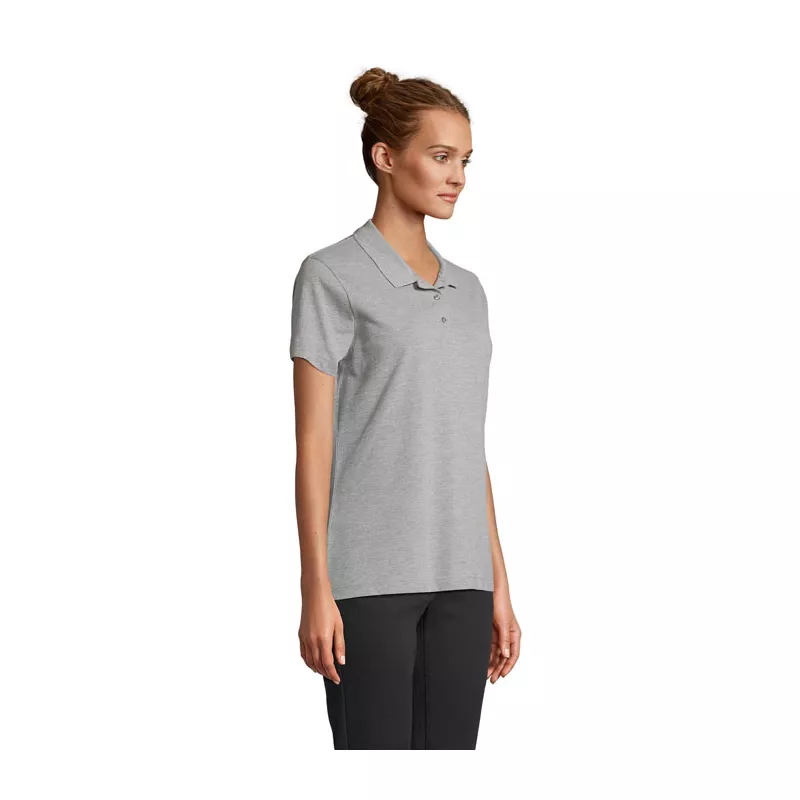Koszulka polo damska Sol's PULSE WOMEN - Szary Melanż 2 (S04501-GY)