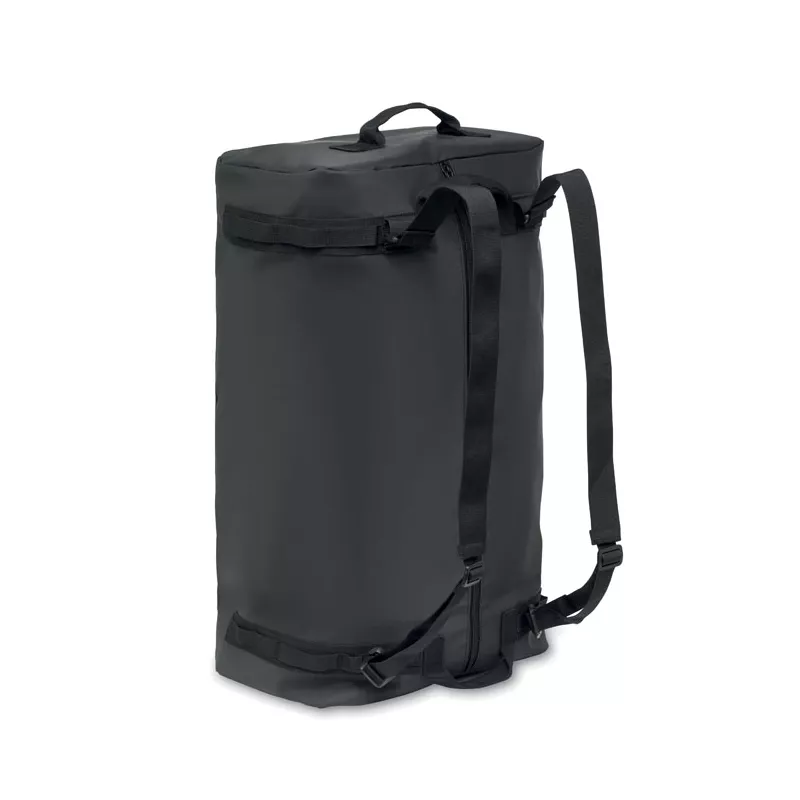 Torba podróżna z tarpauliny z funkcją plecaka MOUNTAIN - Czarny (MO2579-03)