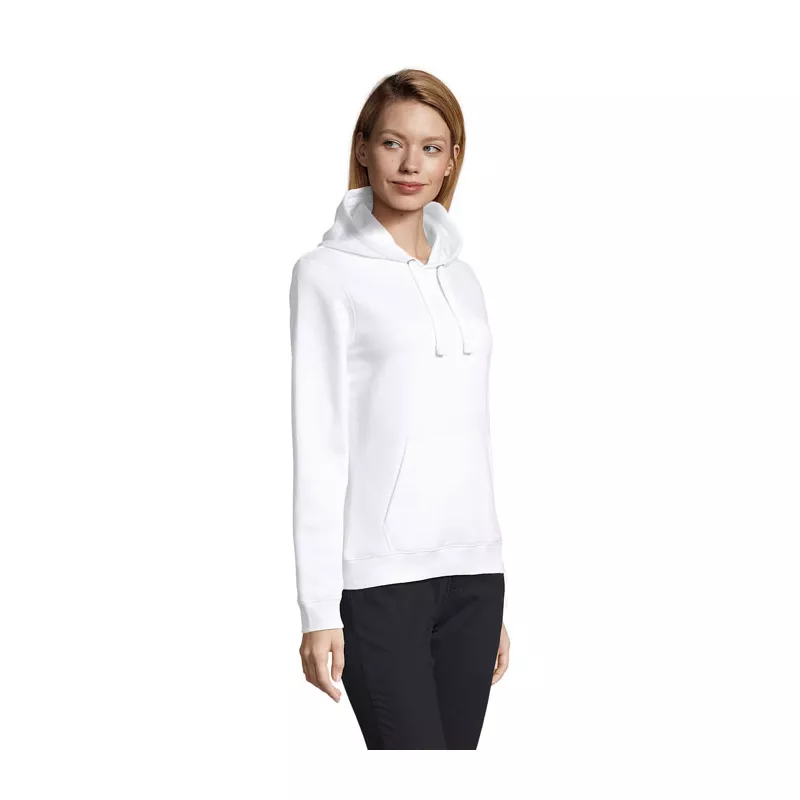 Bluza damska z kapturem 280 g/m² Sol's SPENCER WOMEN - Bialy (S03103-WH)