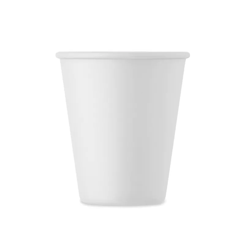 Kubek wielorazowy z PLA 200 ml CUPFUL - Bialy (MO2607-06)