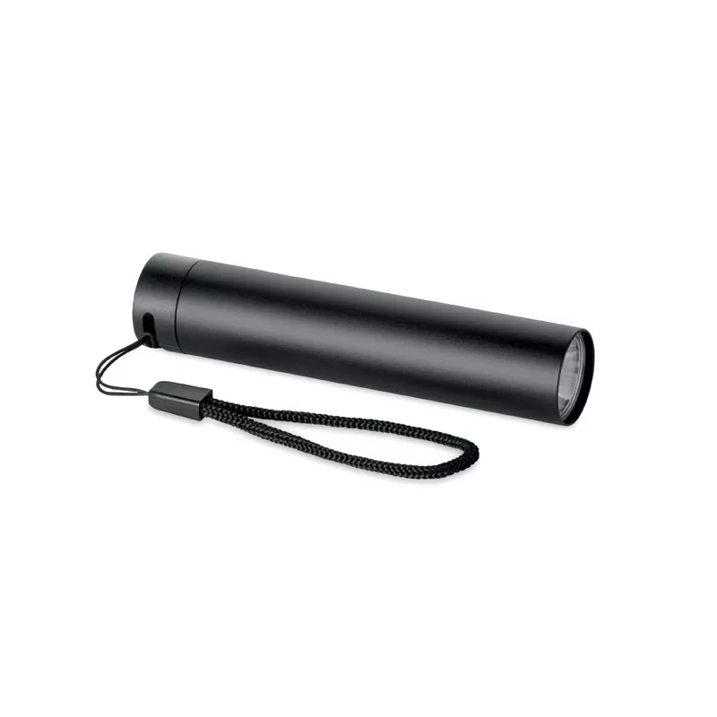 Latarka aluminiowa akumulatorowa 110 lm LUME - Czarny (MO2786-03)