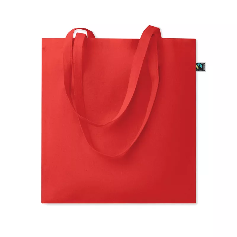 Torba bawełniana Fairtrade 180 g/m² OSOLE+ COLOUR - Czerwony (MO2589-05)