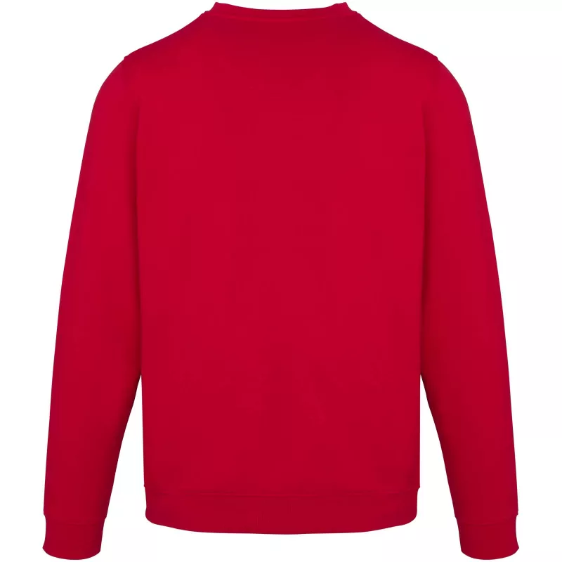 Jasper organiczna bluza unisex z recyklingu o gramaturze 280 g/m² z okrągłym dekoltem i certyfikatem OCS - Czerwony (39561-RED)