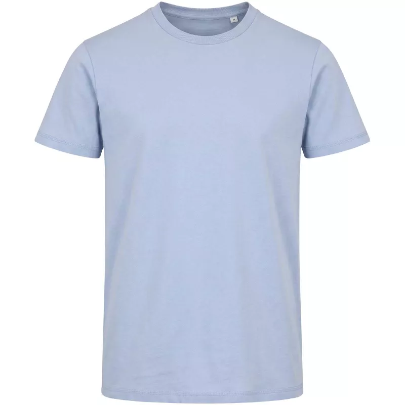 Balfour organiczna koszulka unisex o gramaturze 200 g/m² z krótkim rękawem i certyfikatem OCS - Niebieski mgła (39557-MISTBLUE)