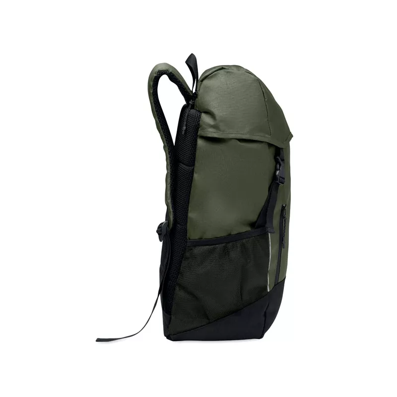 Plecak z RPET na laptop 15" 15 l SIENA - Ciemnozielony (MO3103-60)