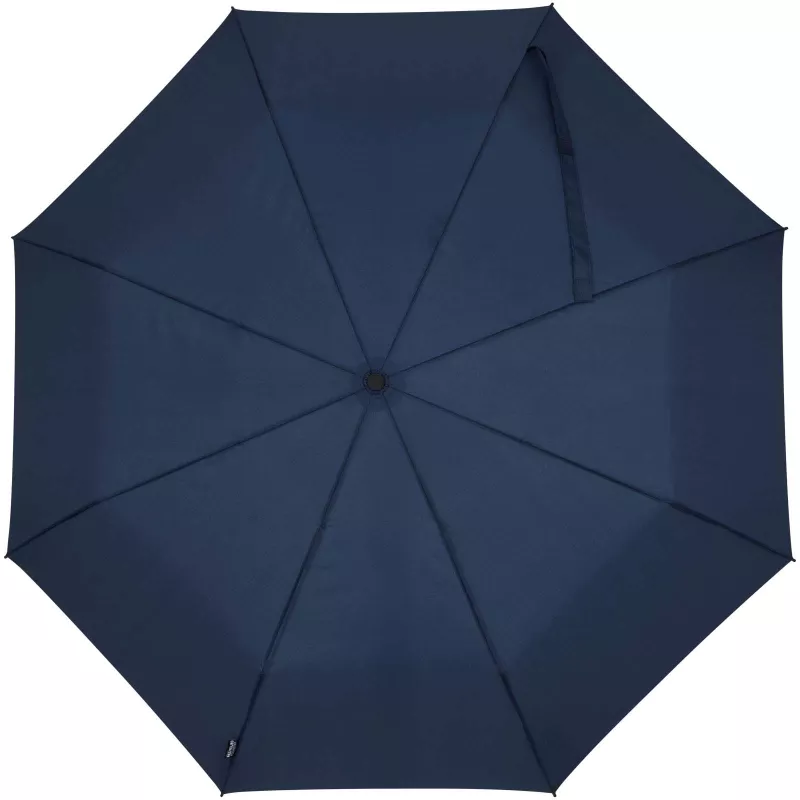 Renee – składany parasol 23 cale wyposażony w funkcję automatycznego otwierania i zamykania - Granatowy (13015955)