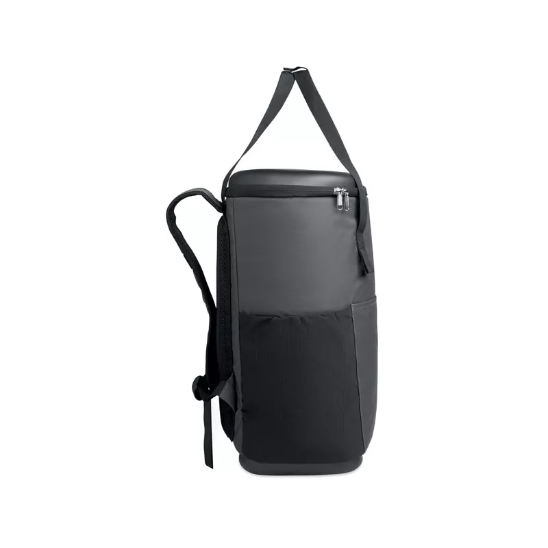 Plecak termiczny z RPET 600D 20 l COLDI - Kamienny Szary (MO2832-15)
