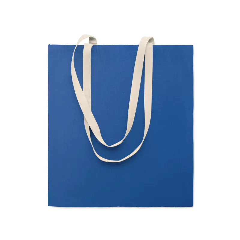 Torba bawełniana 140 g/m² ZEVRA COLOUR - Niebieski (MO2868-37)