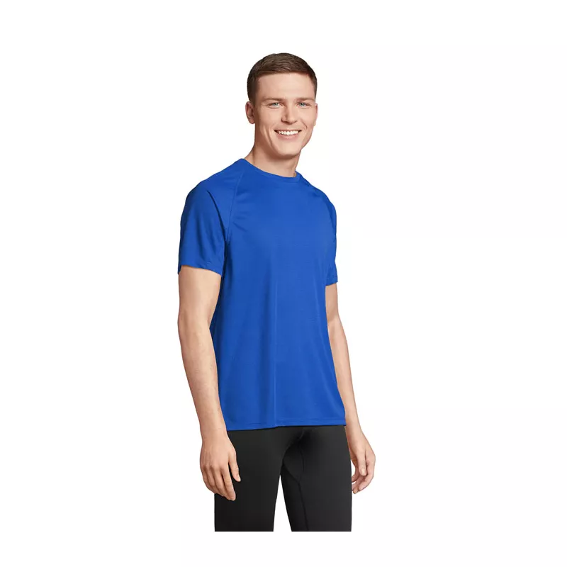 Koszulka sportowa unisex z recyklingu Sol's VORTEX - Niebieski (S04787-RB)