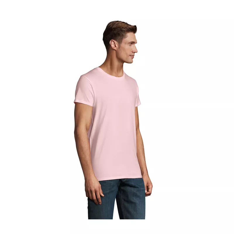 Koszulka męska organiczna 150 g/m² Sol's CRUSADER MEN - Pale Pink (S03582-PP)