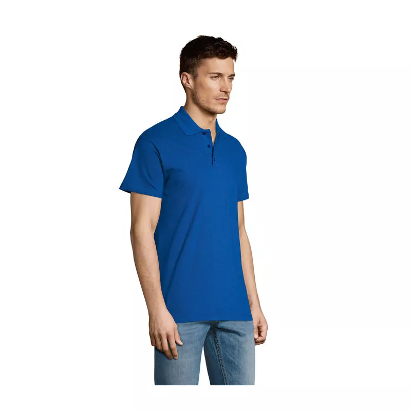 Koszulka polo męska piqué 170 g/m² Sol's SUMMER II - Niebieski (S11342-RB)