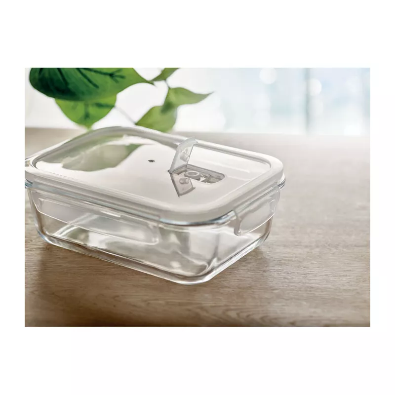 Lunchbox szklany hermetyczny 900 ml PRAGA LUNCHBOX - Przezroczysty (MO9923-22)