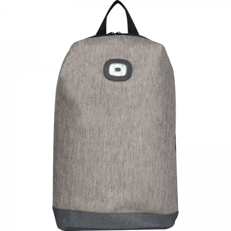 Plecak na laptopa z lampką LED SANDRO - szary (6324707)