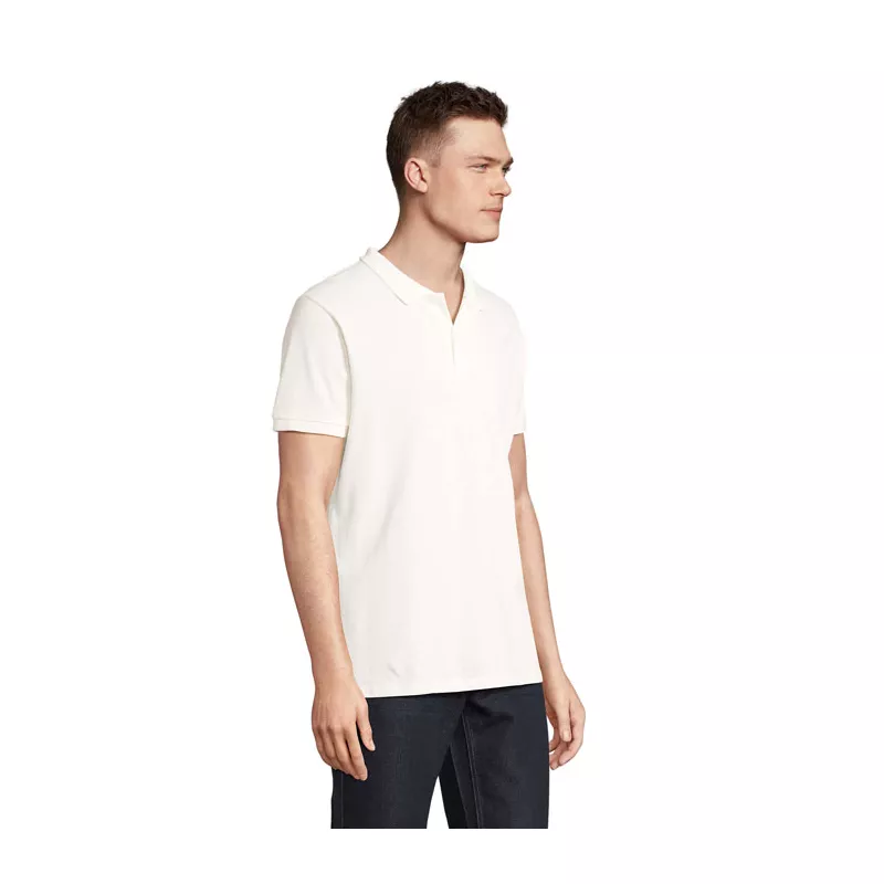 Polo męskie organiczne 170 g/m² Sol's PLANET MEN - Off-White (S03566-WW)