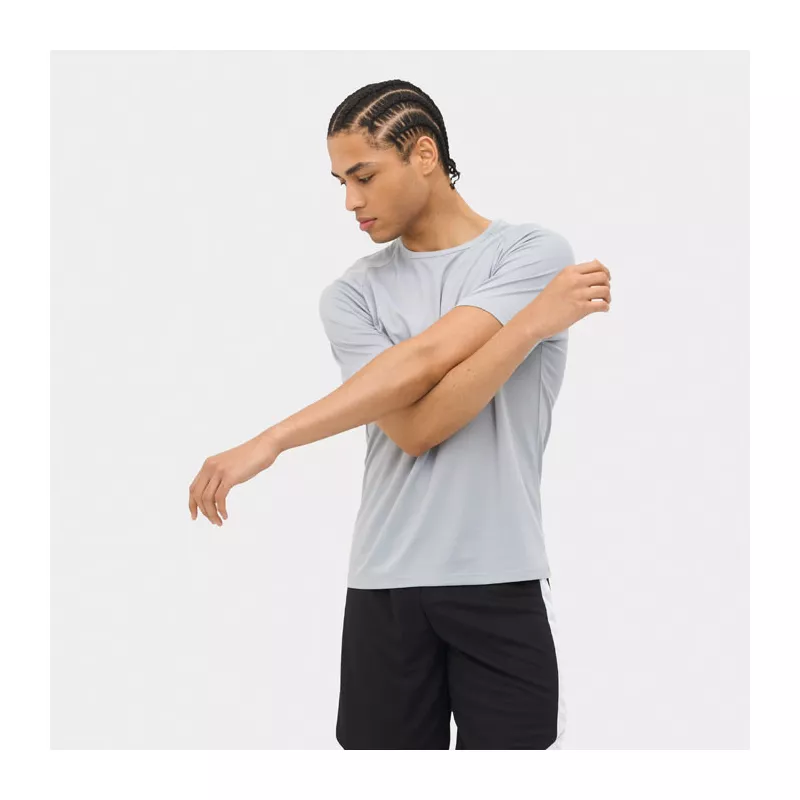 Koszulka sportowa męska raglan 140 g/m² Sol's SPORTY - Pure Grey (S11939-PG)