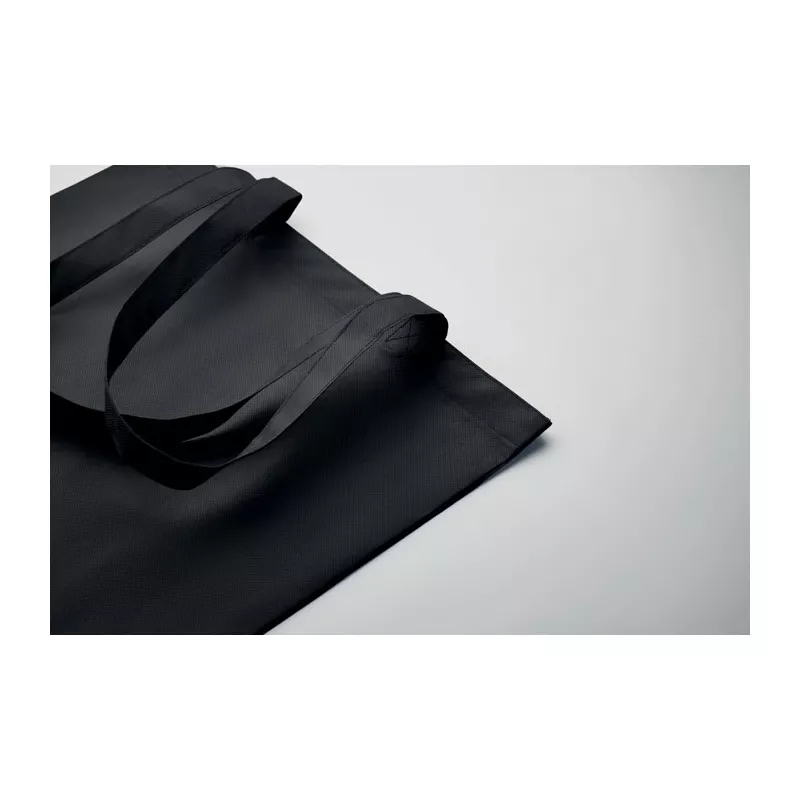 Torba na zakupy z włókniny RPET 80 g/m² KAIMANI - Czarny (MO2194-03)
