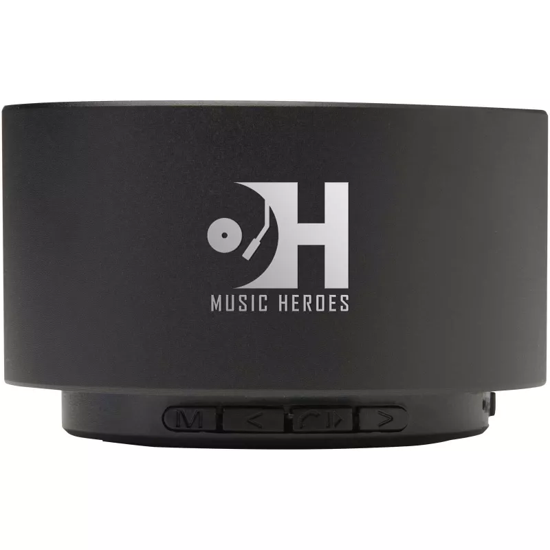 Ankaa bezprzewodowy głośnik Bluetooth® o mocy 3 W z recyklingowanego aluminium - Czarny (12448690)