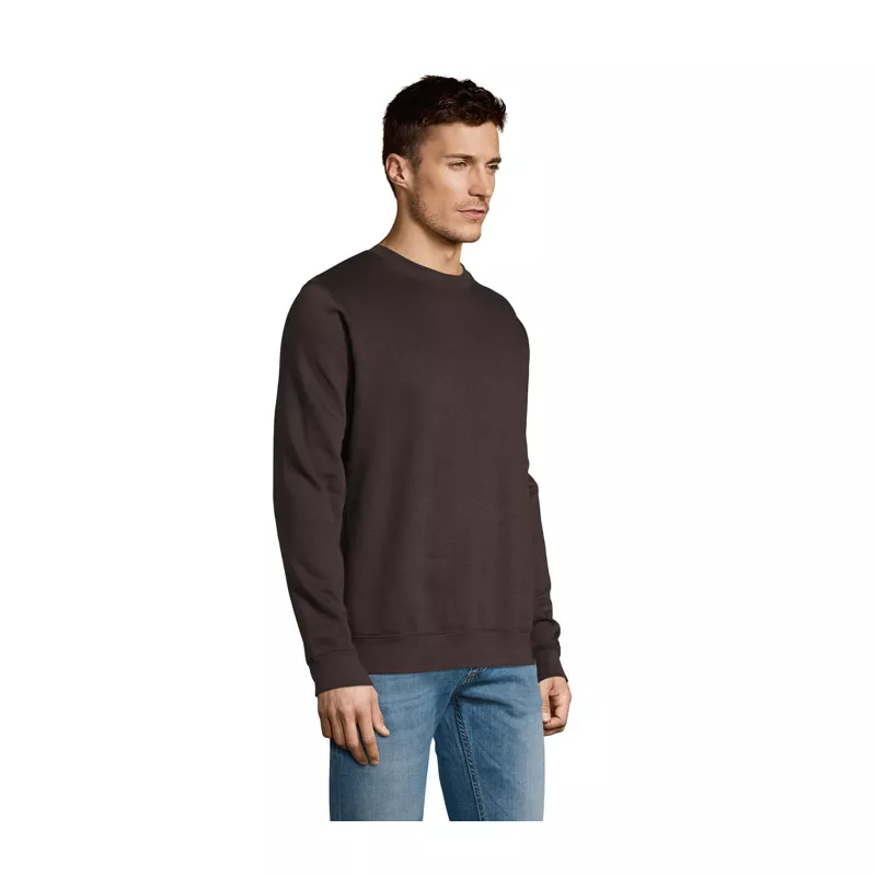 Bluza unisex klasyczna 280 g/m² Sol's NEW SUPREME - Deep Charcoal Grey (S13250-DE)