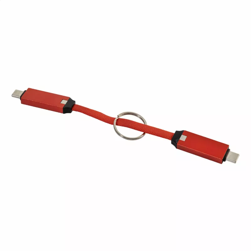 Keycab přívěsek na klíče 60W kabel USB-C - czerwony (AP864151-05)