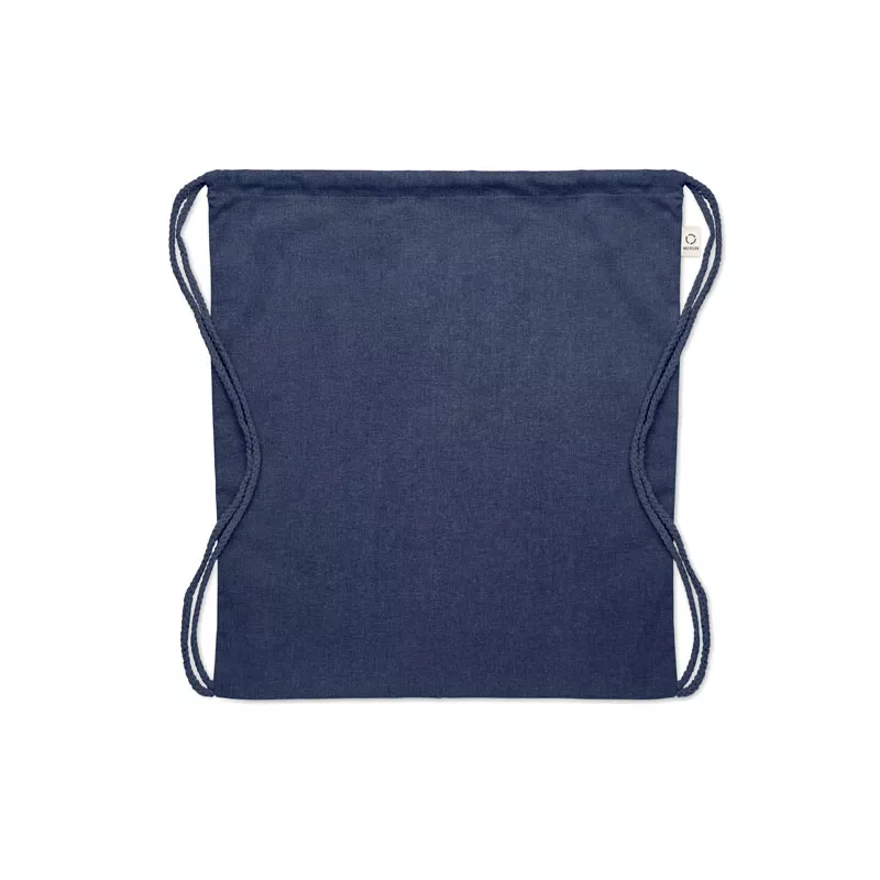 Worek z recyklingu 140 g/m² CABETRI COLOUR - Niebieski (MO2402-04)