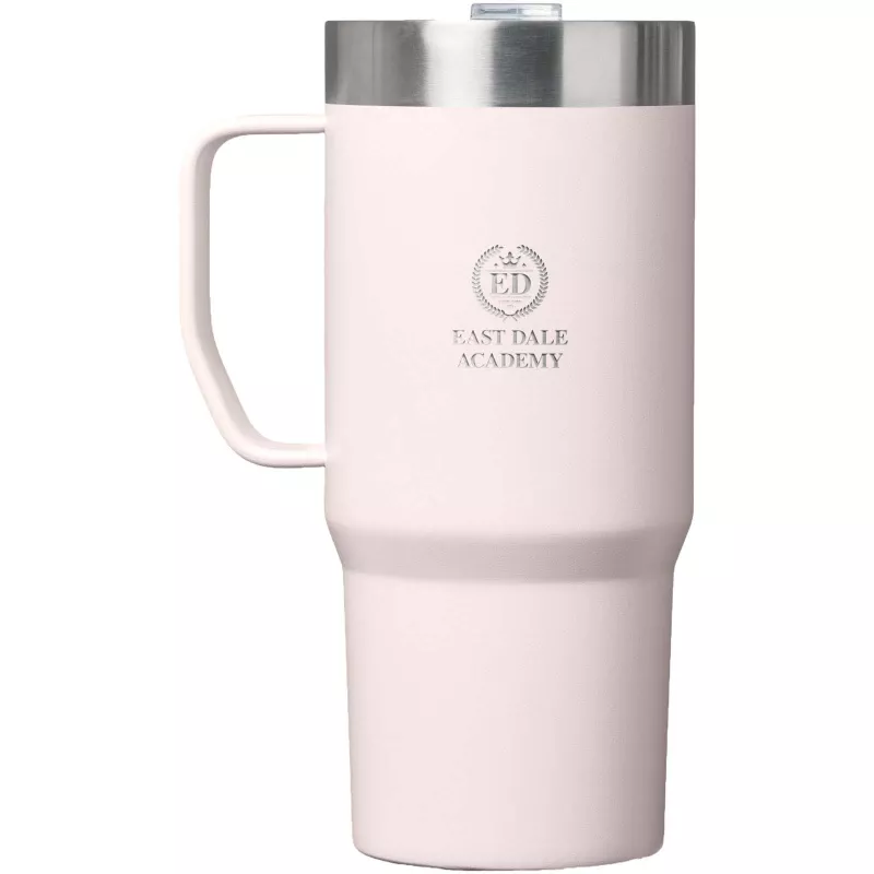 Kubek termiczny Stanley Everyday Suburban 473 ml wykonany z recyklingowanej stali nierdzewnej  - Jasnoróżowy (10097840)