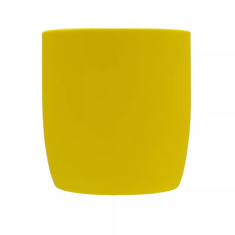 Kubek ceramiczny soft touch 300 ml ULF - żółty (8065408)