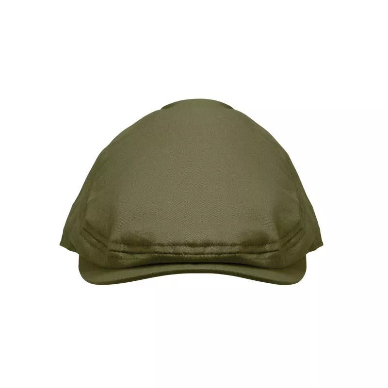 Czapka kaszkiet z bawełny twill 235 g/m² FLAT PEAK - Zieleń Wojskowa (MO2850-49)