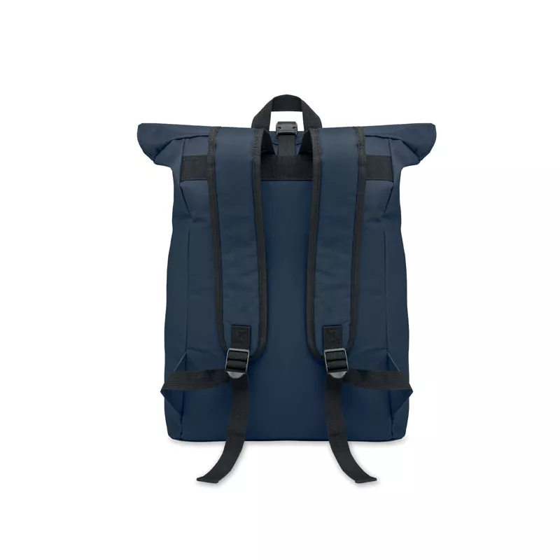 Plecak rolltop na laptop 15" z poliestru 600D IREA - Niebieski (MO2170-04)