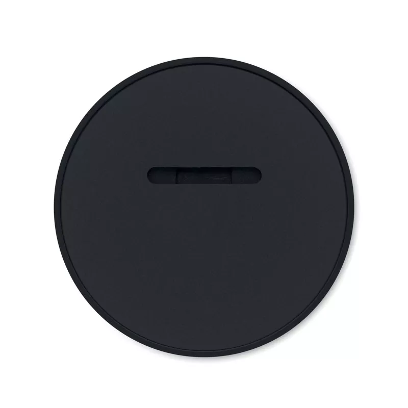 Uchwyt magnetyczny na telefon z ABS z recyklingu ABLE - Czarny (MO2556-03)