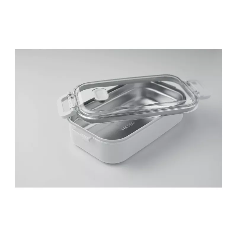 Lunchbox z PP ze stalowym wkładem 750 ml HOAGIE - Bialy (MO2770-06)
